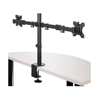 StarTech.com Monitor Arm for 2 Monitors with Desk Mount Desk Clamp VESA Monitor Mount