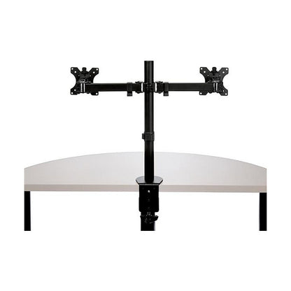 StarTech.com Monitor Arm for 2 Monitors with Desk Mount Desk Clamp VESA Monitor Mount