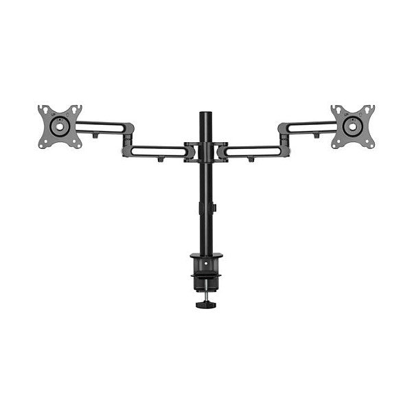 StarTech.com Double Monitor Arm for Desk Mounting Desk Clamp VESA Compatible