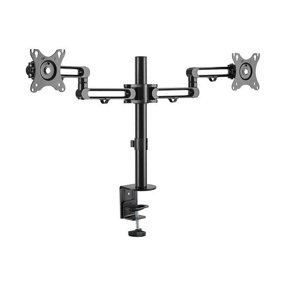 StarTech.com Double Monitor Arm for Desk Mounting Desk Clamp VESA Compatible