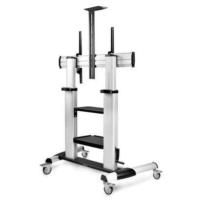 StarTech.com MOBILE TV CART up to 120 TV 220 CAP HAND CRANK HEIGHT ADJUSTMENT