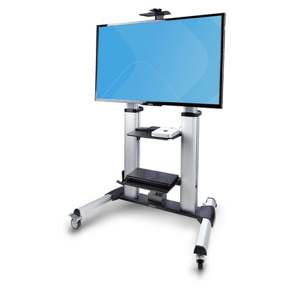StarTech.com MOBILE TV CART up to 120 TV 220 CAP HAND CRANK HEIGHT ADJUSTMENT