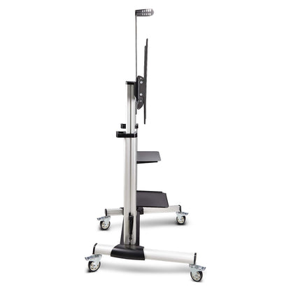 StarTech.com MOBILE TV CART up to 120 TV 220 CAP HAND CRANK HEIGHT ADJUSTMENT