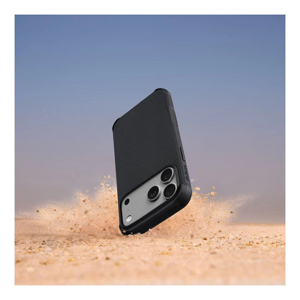 Pitaka Aramid ProGuard Case for iP 17 Pro Max Black/Grey Twill