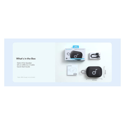 Anker Soundcore Select 4 Go, Schwarz, Kabellos