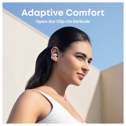 Anker Soundcore AeroClip Kopfhörer, Weiß, Open-Ear, Kabellos