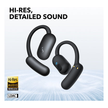 Anker Soundcore AeroFit 2 Kopfhörer, Schwarz, Open-Ear, Kabellos