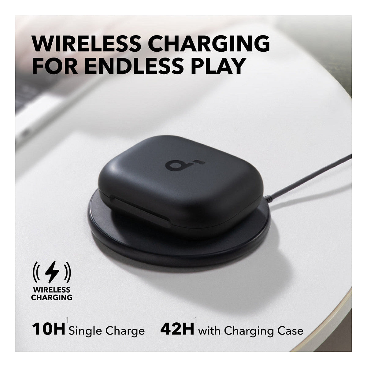 Anker Soundcore AeroFit 2 Kopfhörer, Schwarz, Open-Ear, Kabellos