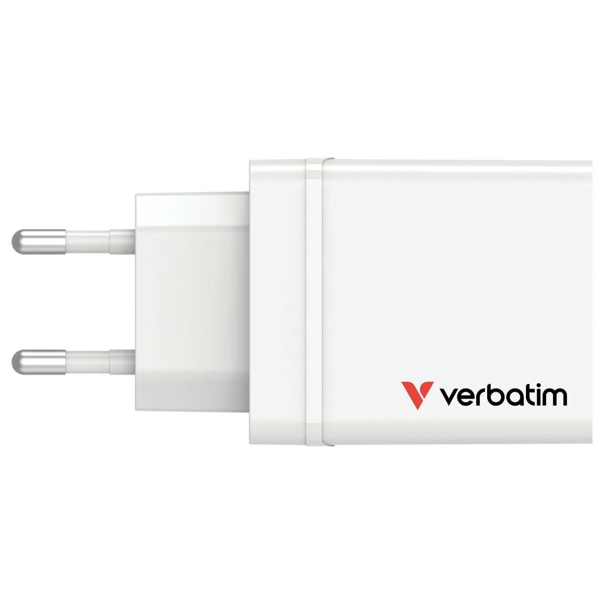 Verbatim Ladegert 30W, 1x USB-C , 3x USB-A (wei, PD 3.0, QC 3.0)
