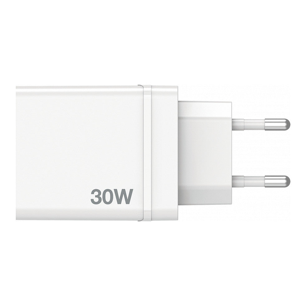 Verbatim Ladegert 30W, 1x USB-C , 3x USB-A (wei, PD 3.0, QC 3.0)