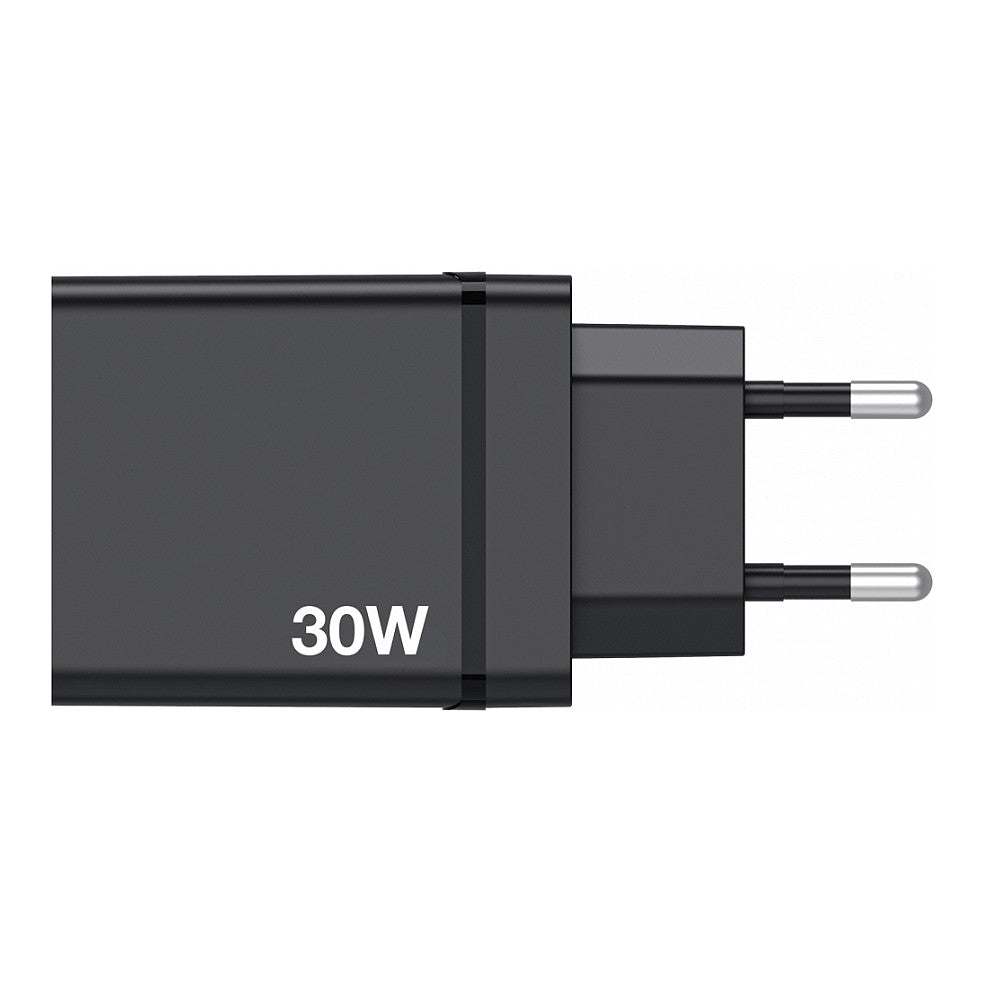 Verbatim Ladegert 30W, 1x USB-C , 3x USB-A (schwarz, PD 3.0, QC 3.0)