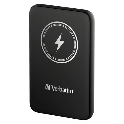 Verbatim Wireless Powerbank Charge 'n' Go 10.000mAh (schwarz, Qi, PD 3.0, Quick Charge 3.0)
