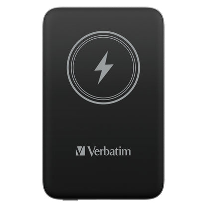 Verbatim Wireless Powerbank Charge 'n' Go 10.000mAh (schwarz, Qi, PD 3.0, Quick Charge 3.0)