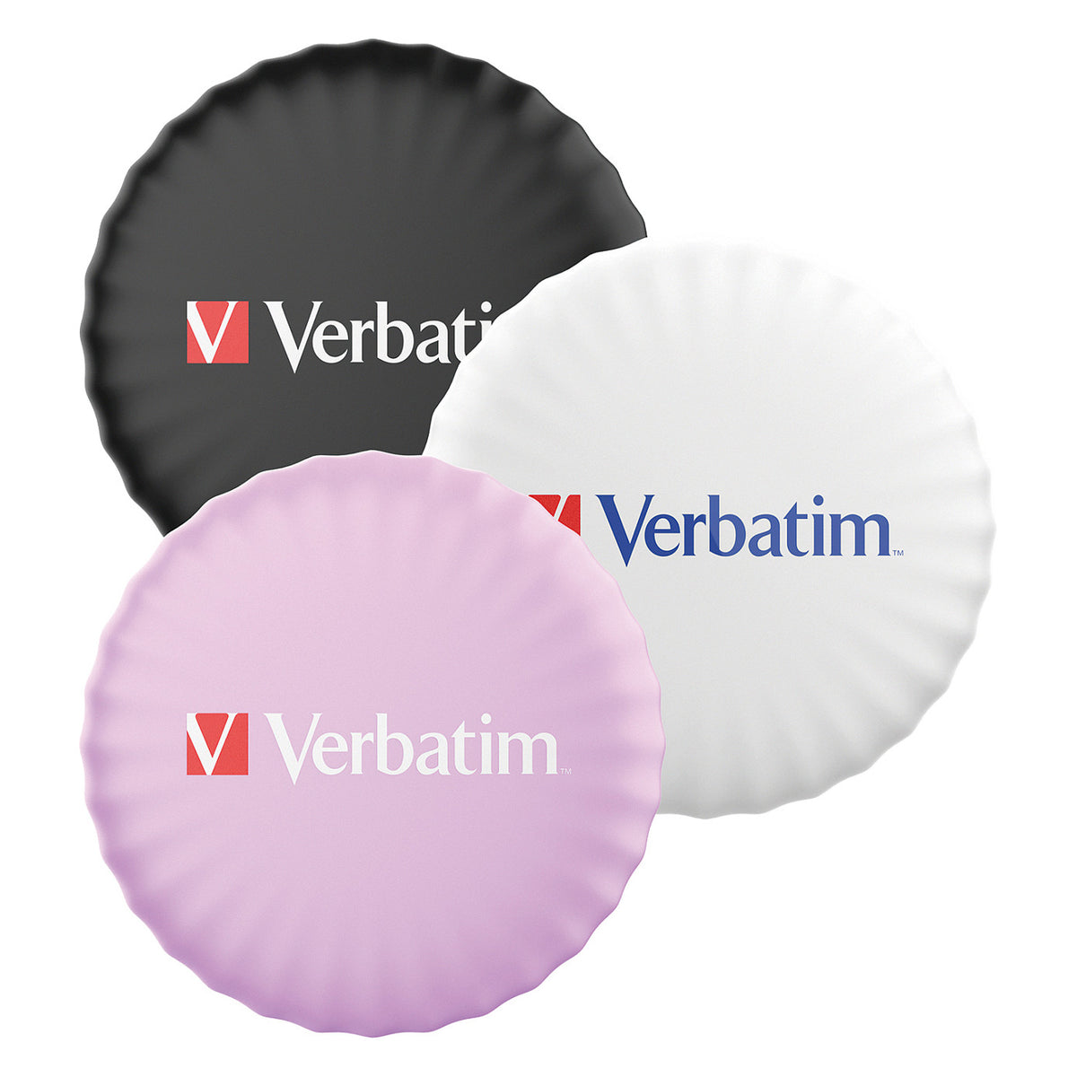 Verbatim My Finder Coin Bluetooth Tracker schwarz/wei/pink (3er Pack)