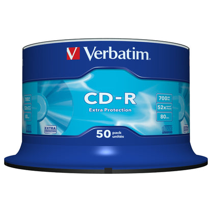Verbatim CD-R Rohlinge 700MB Datenspeicher (50er Pack)