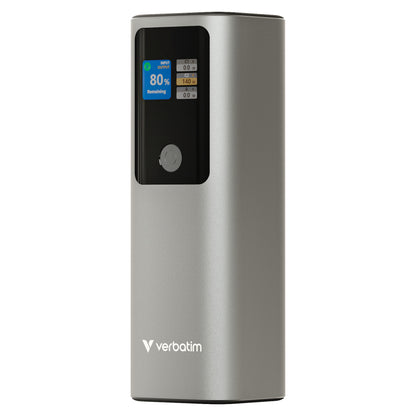 Verbatim Charge 'n' Go Powerbank 27.000 mAh metall-grau