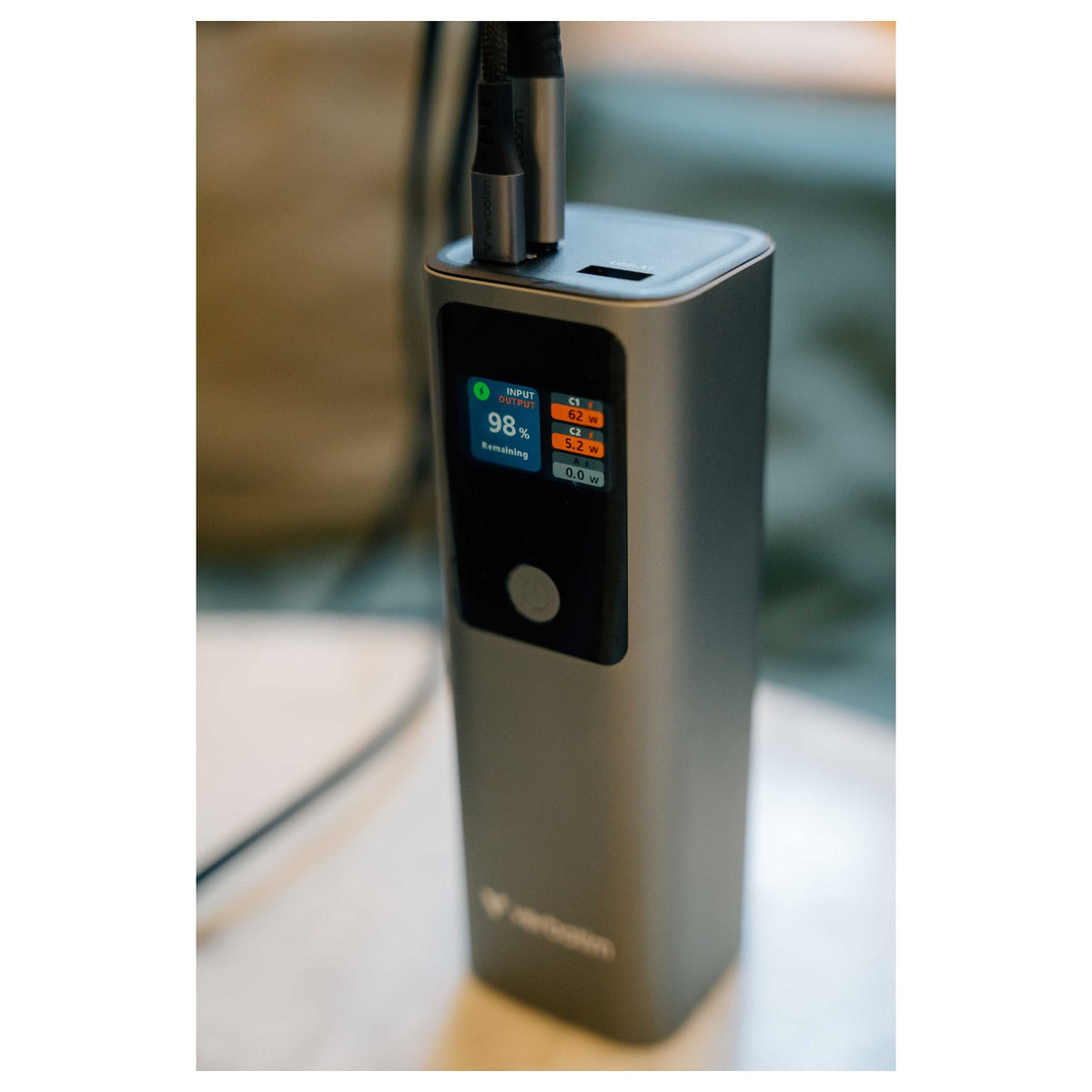 Verbatim Charge 'n' Go Powerbank 27.000 mAh metall-grau