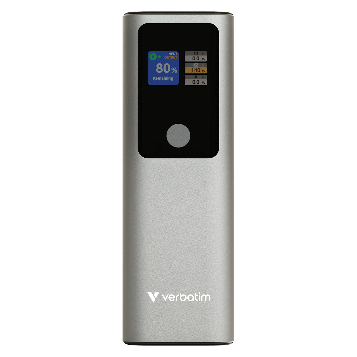 Verbatim Charge 'n' Go Powerbank 27.000 mAh metall-grau