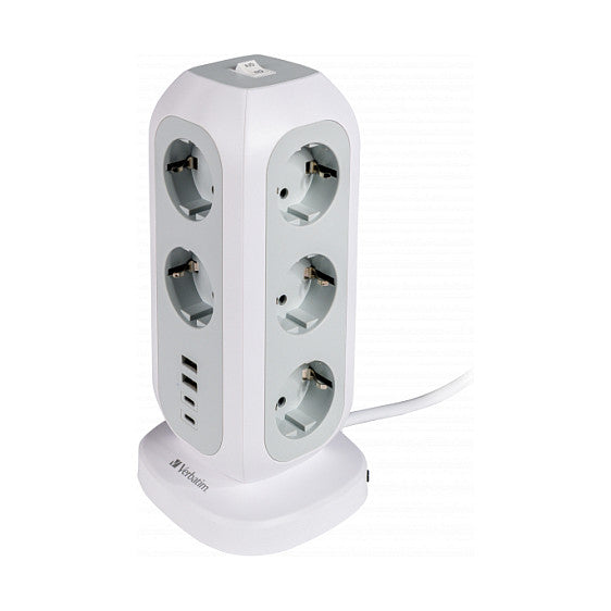 VERBATIM Steckdosen Tower EUPT-01