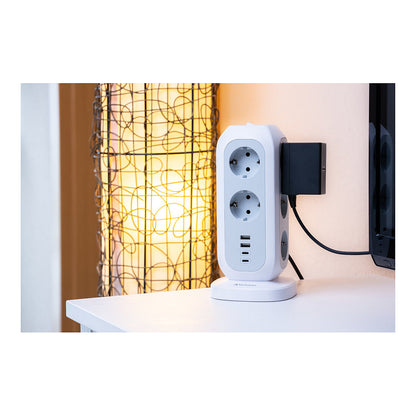 VERBATIM Steckdosen Tower EUPT-01