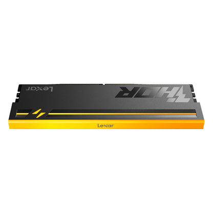 32GB Lexar THOR 2.0 6000 CL38 1.3V Memory with heatsink and RGB lighting, Black Color, Dual pack
