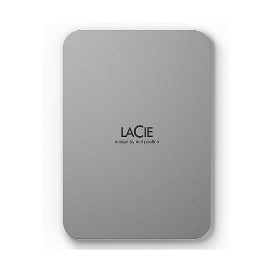 2TB LaCie 6,4cm (2,5") Mobile Drive USB-C Moon Silver