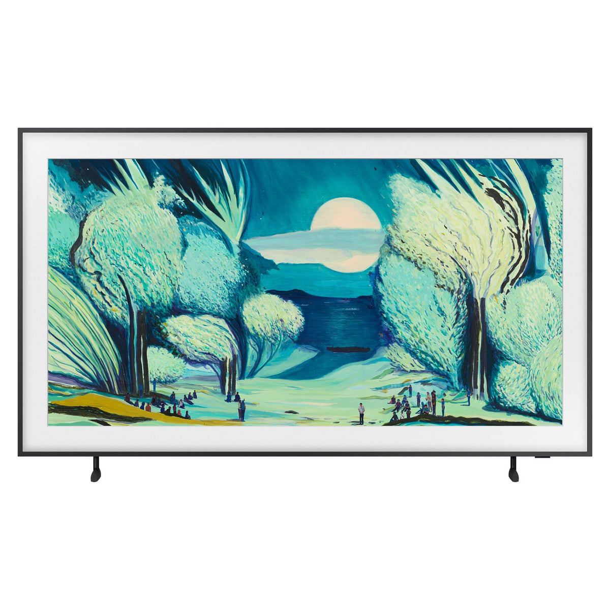 125cm/50" (3840x2160) Samsung The Frame 16:9 4K QLED 50Hz HDMI USB LAN WLAN Bluetooth VESA Speaker HDR10+ Smart Black EU