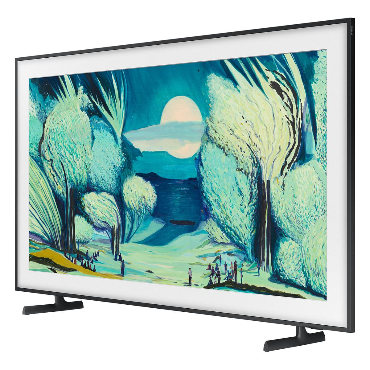 125cm/50" (3840x2160) Samsung The Frame 16:9 4K QLED 50Hz HDMI USB LAN WLAN Bluetooth VESA Speaker HDR10+ Smart Black EU