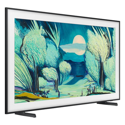 125cm/50" (3840x2160) Samsung The Frame 16:9 4K QLED 50Hz HDMI USB LAN WLAN Bluetooth VESA Speaker HDR10+ Smart Black EU