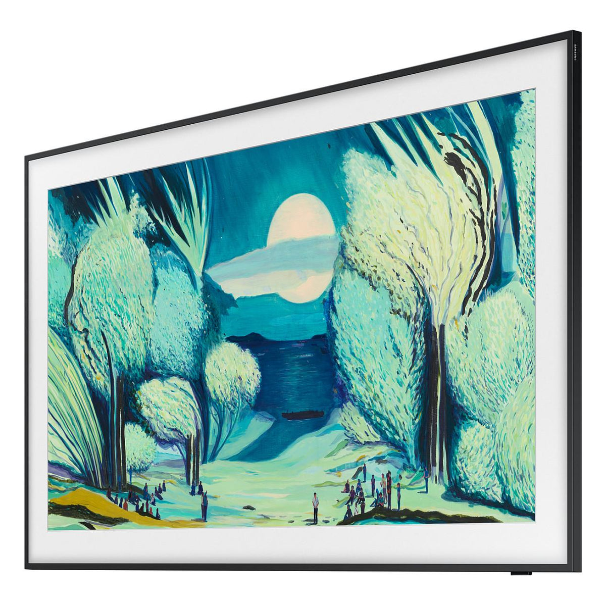 125cm/50" (3840x2160) Samsung The Frame 16:9 4K QLED 50Hz HDMI USB LAN WLAN Bluetooth VESA Speaker HDR10+ Smart Black EU