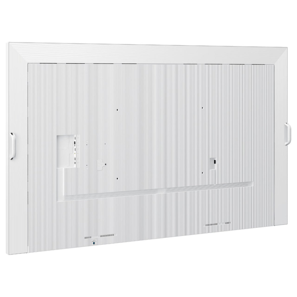 189,2cm/75" (3840x2160) Samsung WM75FX 16:9 4K VA 8ms HDMI USB-C USB LAN WLAN Bluetooth VESA Speaker Touch 12/7 White Gray