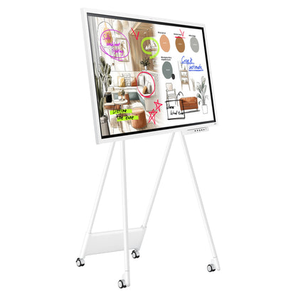 138,7cm/55" (3840x2160) Samsung WM55FX 16:9 4K VA 9,5ms HDMI USB-C USB LAN WLAN Bluetooth VESA Speaker Touch 12/7 White Gray