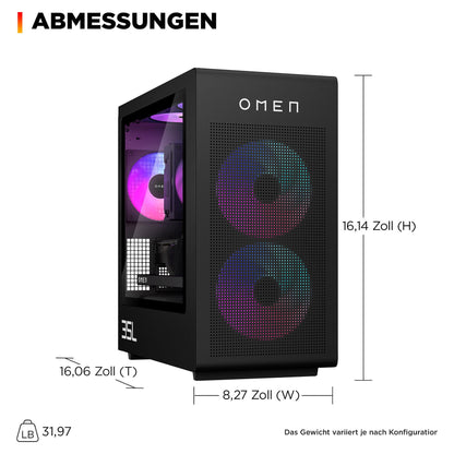 HP OMEN GT16-1491ng RYZ9 9900X3D/64GB/2TBSSD/RTX5080/W11 Home