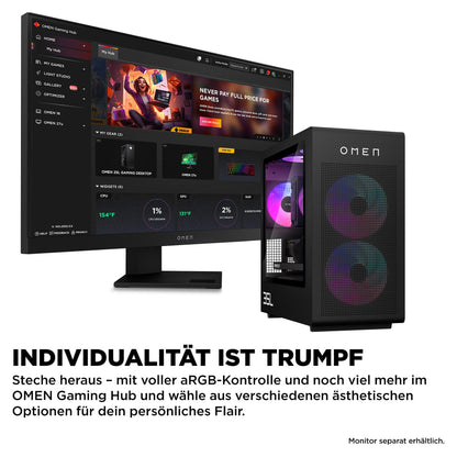 HP OMEN GT16-1491ng RYZ9 9900X3D/64GB/2TBSSD/RTX5080/W11 Home