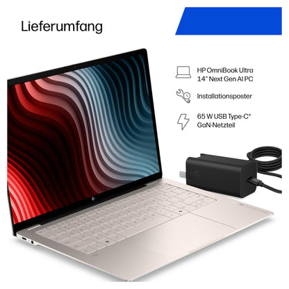 HP OmniBook Ultra 14-kd0175ng CU7 356H/32GB/1TBSSD/W11 Home Touch