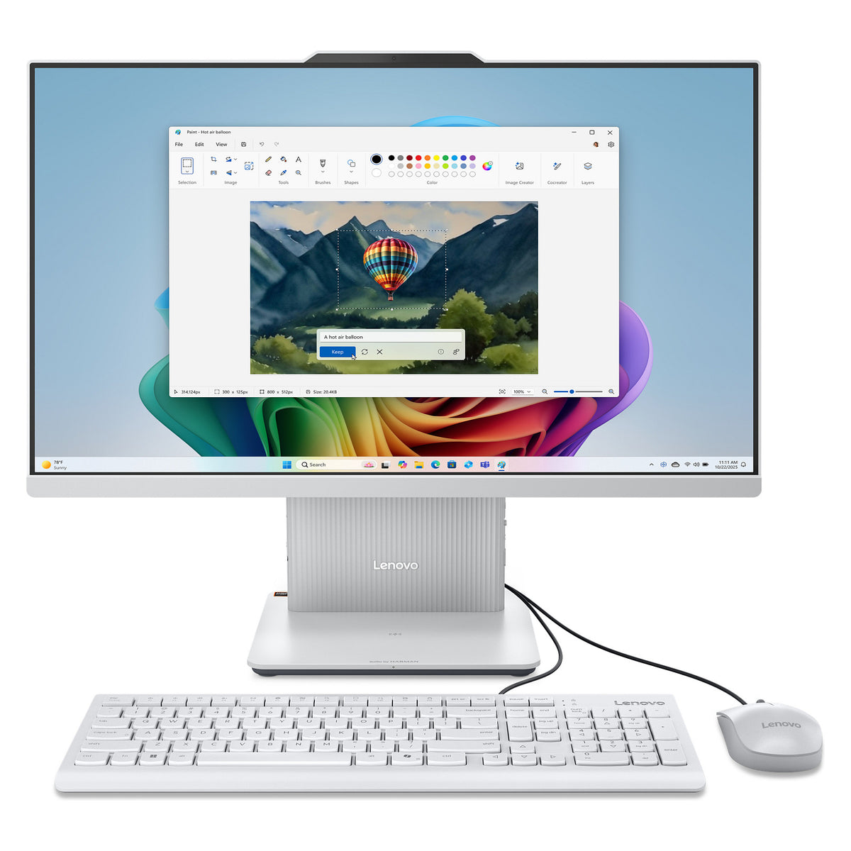 AIO Lenovo IdeaCentre 24AKP10 RYZ5-220/16GB/1TBSSD/W11 Home