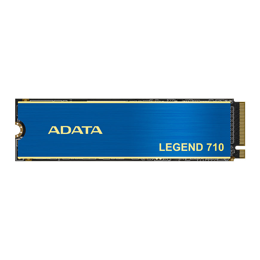 ADATA LEGEND 710 256 GB (blau/gold, PCIe 3.0 x4, NVMe 1.4, M.2 2280)