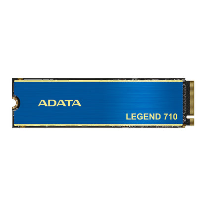 ADATA LEGEND 710 256 GB (blau/gold, PCIe 3.0 x4, NVMe 1.4, M.2 2280)