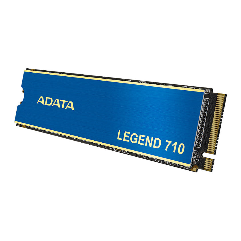 ADATA LEGEND 710 256 GB (blau/gold, PCIe 3.0 x4, NVMe 1.4, M.2 2280)