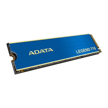 ADATA LEGEND 710 256 GB (blau/gold, PCIe 3.0 x4, NVMe 1.4, M.2 2280)