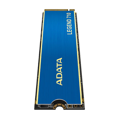 ADATA LEGEND 710 256 GB (blau/gold, PCIe 3.0 x4, NVMe 1.4, M.2 2280)