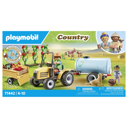 71442-Traktor Anhaenger Wassertank