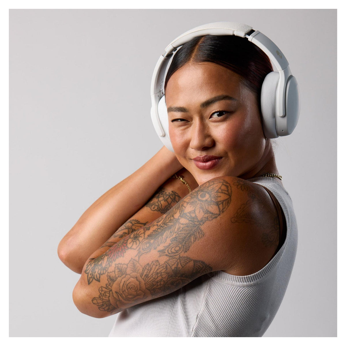 Headphones Crusher Evo White (S6EVW-S951) (S6EVWS951)