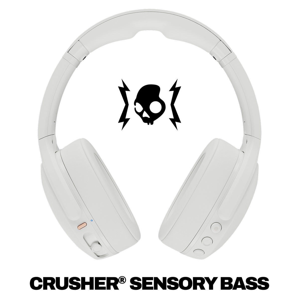 Headphones Crusher Evo White (S6EVW-S951) (S6EVWS951)