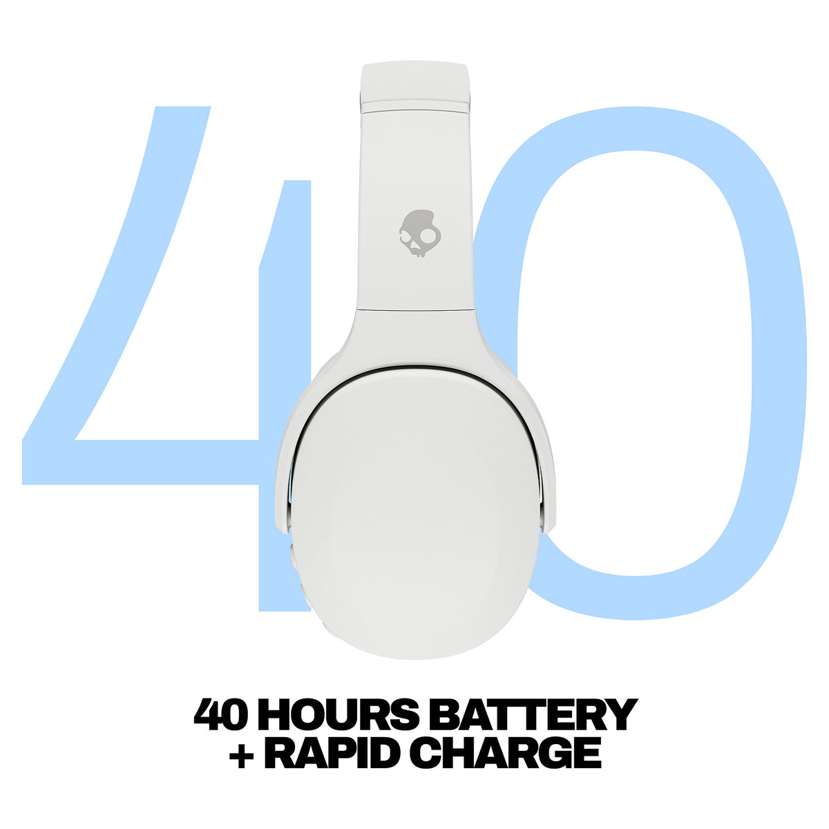 Headphones Crusher Evo White (S6EVW-S951) (S6EVWS951)