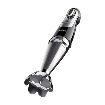 Houshold MultiQuick 9 Stabmixer MQ 9147X (edelstahl/schwarz, 1.200 Watt, mit 2 Zerkleinerern, Kartoffelstampfer, Schneebesen)