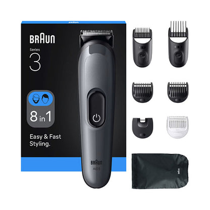 Series 3 All-In-One Style Kit AIO3540 (grau, 8-in-1)