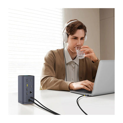 Spacemate Series 11-in-1 (MAC) Docking Station, Grau