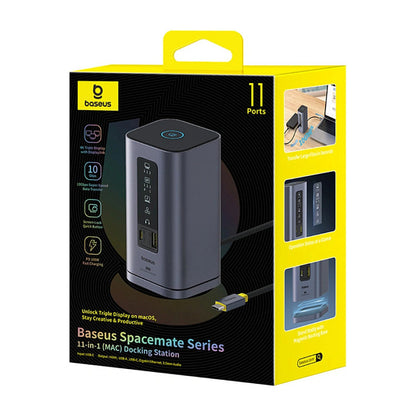 Spacemate Series 11-in-1 (MAC) Docking Station, Grau