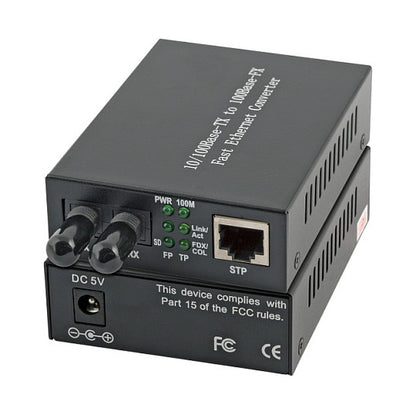 Media Konverter RJ45-STP/ST, 1310nm/2km, Fast Ethernet